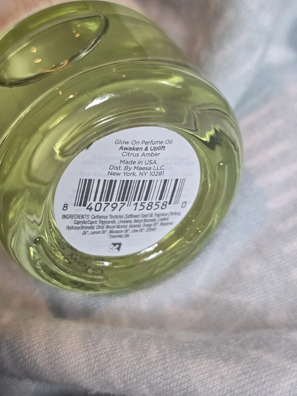 Being Frenshe Glow On Perfume Oil - Awaken & Uplift 25ml